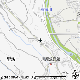 長崎県南島原市西有家町里坊272周辺の地図