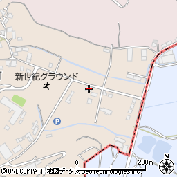 熊本県宇土市栗崎町1181周辺の地図