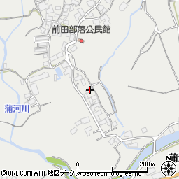 長崎県南島原市有家町蒲河1605周辺の地図