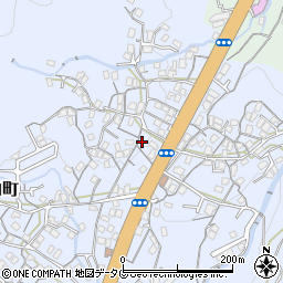 長崎県長崎市平山町1107周辺の地図