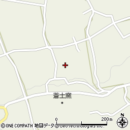 熊本県宇土市上網田町345周辺の地図