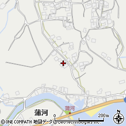 長崎県南島原市有家町蒲河545周辺の地図