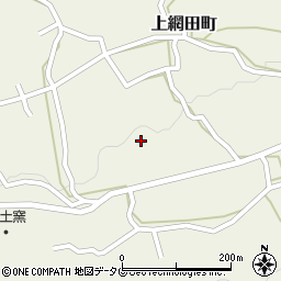 熊本県宇土市上網田町545周辺の地図