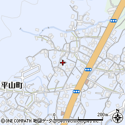 長崎県長崎市平山町909周辺の地図