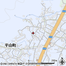 長崎県長崎市平山町892周辺の地図