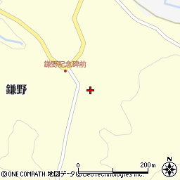 熊本県上益城郡山都町鎌野632周辺の地図
