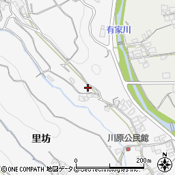 長崎県南島原市西有家町里坊258周辺の地図