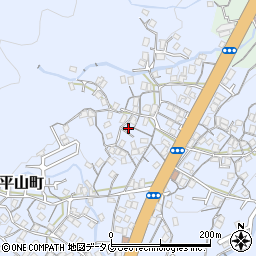 長崎県長崎市平山町905周辺の地図