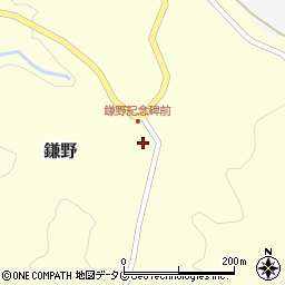 熊本県上益城郡山都町鎌野629周辺の地図