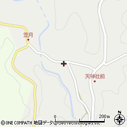 熊本県上益城郡山都町新小660-1周辺の地図