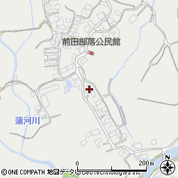 長崎県南島原市有家町蒲河1600周辺の地図