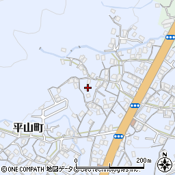 長崎県長崎市平山町892-1周辺の地図