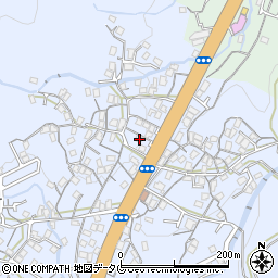 長崎県長崎市平山町1104-8周辺の地図