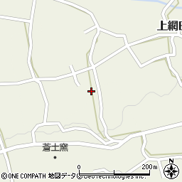 熊本県宇土市上網田町399-1周辺の地図