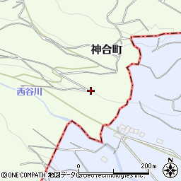 熊本県宇土市神合町1274周辺の地図