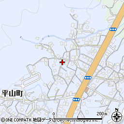 長崎県長崎市平山町897周辺の地図