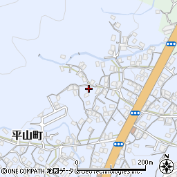長崎県長崎市平山町835周辺の地図