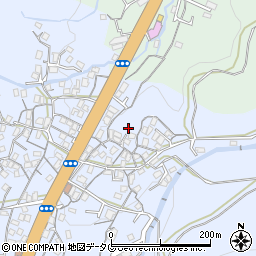 長崎県長崎市平山町1208-1周辺の地図