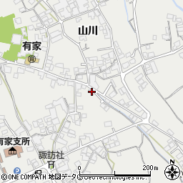 長崎県南島原市有家町山川219周辺の地図