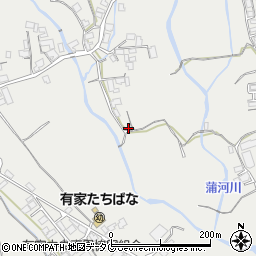 長崎県南島原市有家町蒲河2455周辺の地図