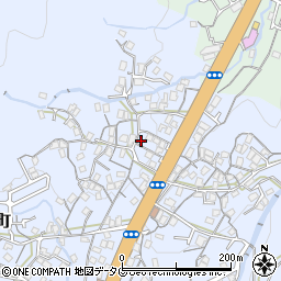 長崎県長崎市平山町1087-2周辺の地図