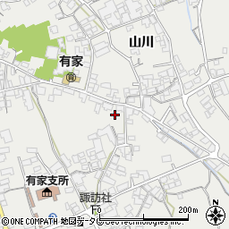 長崎県南島原市有家町山川729周辺の地図