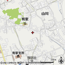 長崎県南島原市有家町山川736周辺の地図