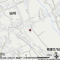 長崎県南島原市有家町山川474-8周辺の地図