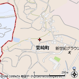 熊本県宇土市栗崎町1032周辺の地図