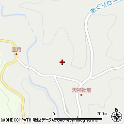 熊本県上益城郡山都町新小897周辺の地図