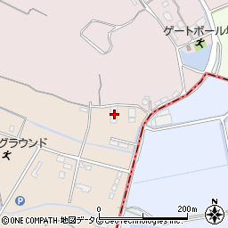 熊本県宇土市栗崎町1104周辺の地図