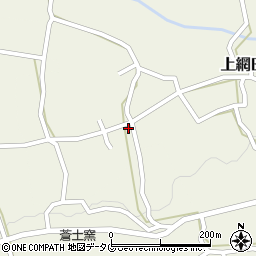 熊本県宇土市上網田町402周辺の地図