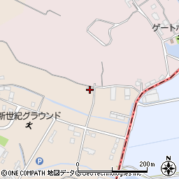 熊本県宇土市栗崎町1099周辺の地図