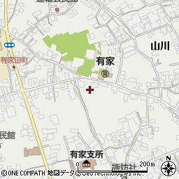 長崎県南島原市有家町山川25-3周辺の地図
