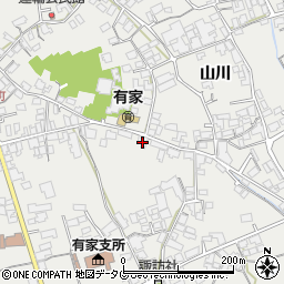 長崎県南島原市有家町山川741周辺の地図