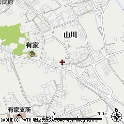 長崎県南島原市有家町山川717周辺の地図