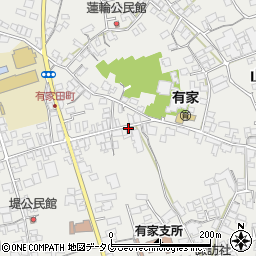 長崎県南島原市有家町山川1周辺の地図