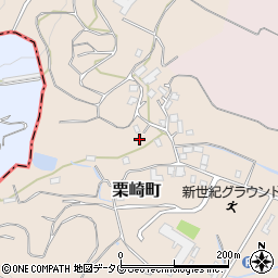 熊本県宇土市栗崎町817周辺の地図