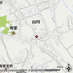 長崎県南島原市有家町山川694周辺の地図