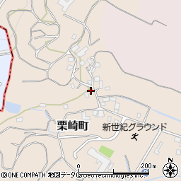 熊本県宇土市栗崎町1037周辺の地図