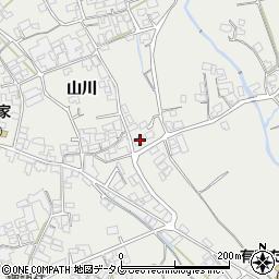 長崎県南島原市有家町山川644-1周辺の地図