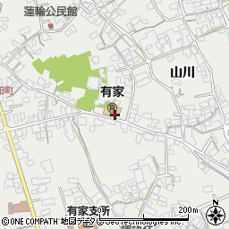 長崎県南島原市有家町山川743周辺の地図