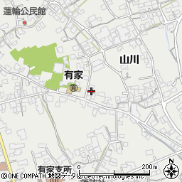 長崎県南島原市有家町山川721周辺の地図