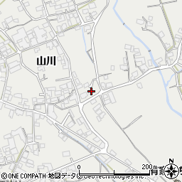 長崎県南島原市有家町山川640-13周辺の地図