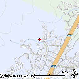 長崎県長崎市平山町1037-1周辺の地図