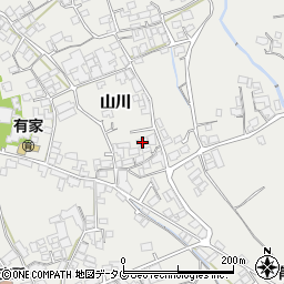 長崎県南島原市有家町山川682周辺の地図