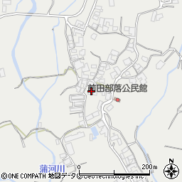 長崎県南島原市有家町蒲河1586周辺の地図