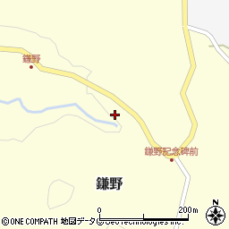 熊本県上益城郡山都町鎌野245-1周辺の地図
