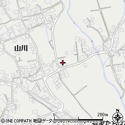 長崎県南島原市有家町山川633-1周辺の地図