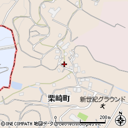 熊本県宇土市栗崎町806周辺の地図